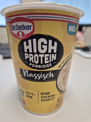 Dr. Oetker High Protein Porridge klass. 400g