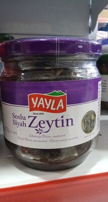 YAYLA ZAČINJENE CRNE MASLINE 250G