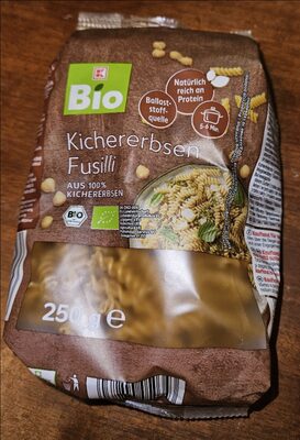 K-Bio fusilli od slanutka 250 g