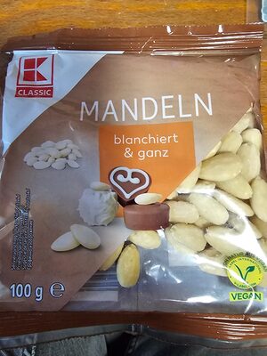 KLC.Bademi blanširani 100 g