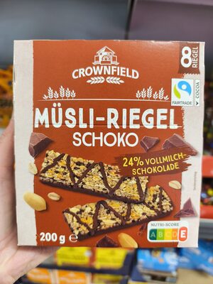 MUSLI BAR COKOLADA CROWNFIELD 200G