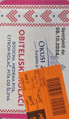 Obiteljski svježi kolači 330/345g