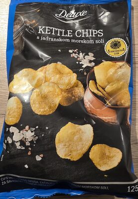 Hand cooked chips s morskom soli