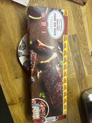 XXL BBQ dimljena rebra