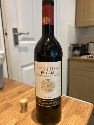 Primitivo Puglia IGT crv. vino MK6 0,75l