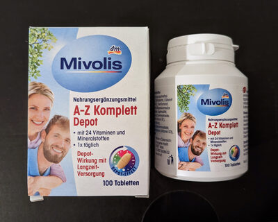 Mivolis depo tablete A-Z 100 kom.