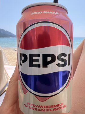 Pepsi Zero Sugar Strawberries & Cream 330ml