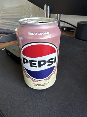 Pepsi Zero Sugar Cream Soda 330ml can
