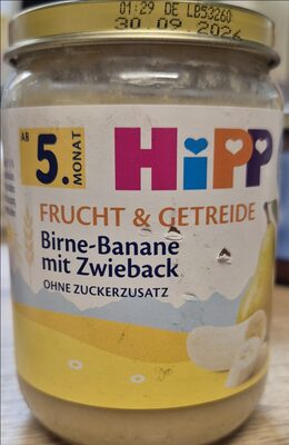 HIPP BIO KRUŠKA/BANANA/DVOPEK 190g