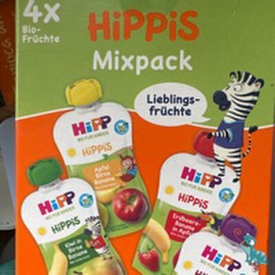 Mixpack Vocne Zabave Hipp-Bio 4x100g