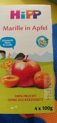 KAŠICA JAB/ MAR 4*100 g HIPP