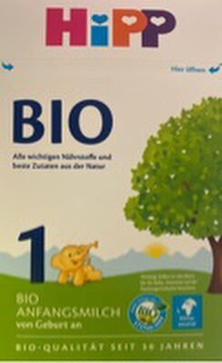 Hipp EKO 1 mlijeko 600g