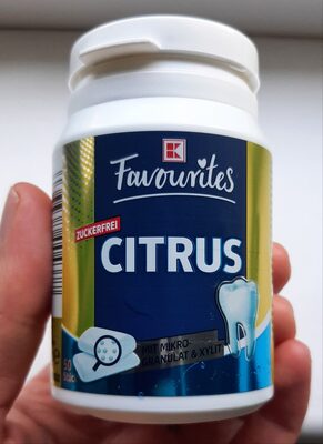 KLC.Žvakaće gume Citrus 70g