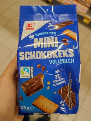 KLC.Mini čokoladni keksi 125 g