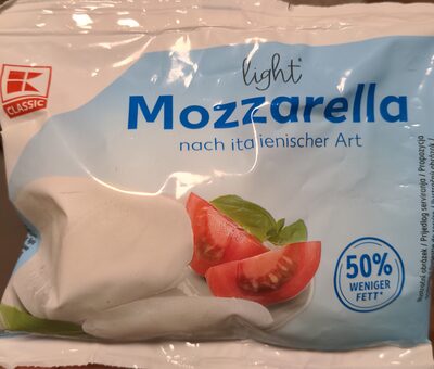 K-Classic mozzarella kugla light 125 g