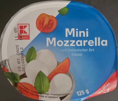 KLC.Mozzarella mini Classic 45% 125g