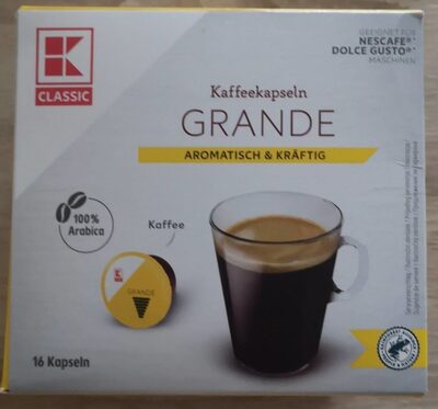 KLC. Kapsule Grande 16/1 120g
