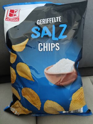 KLC.Čips slani rebrasti 150g