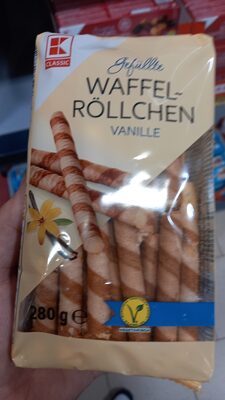 KLC.Vafel rolice punjene vanilijom 280g