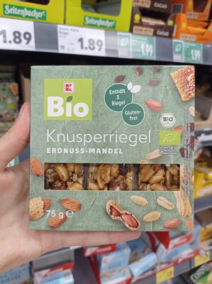KBio. Hrskavi prutići Orašasto voće 75 g