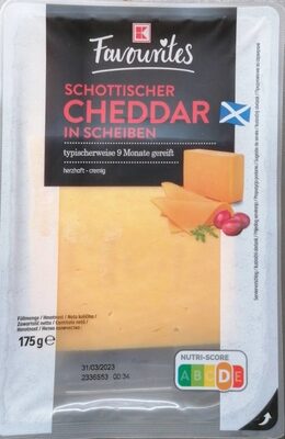 K-Fav.Cheddar crveni rezani 9 mj., 175 g