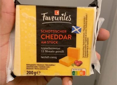 K-Fav.Cheddar crveni, komad 12 mj, 200 g