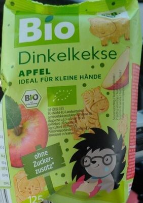 KBio.Keksi od pira s okusom jabuke 125 g