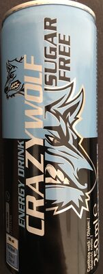 Crazy Wolf energy drink bez šećera 0,25l