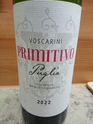 Vosc.Vino Primitivo crno 0,75L
