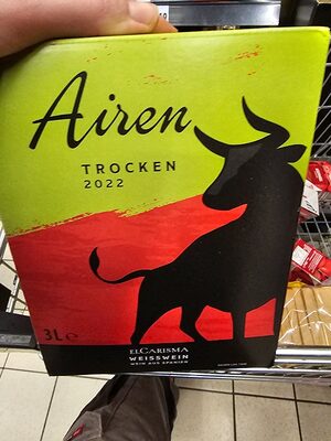 El Car.Vino bijelo Airen 3L BIB