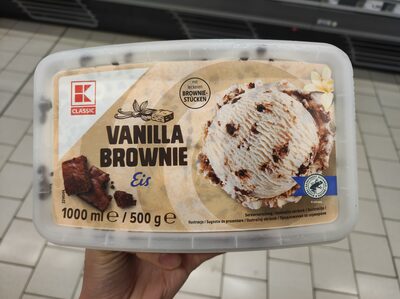 KLC.Sladoled Vanilija brownie 1L