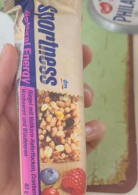 Sportness en. štang.natur. crv.voće 40g
