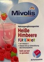 Mivolis topli napitak/dj. malina 20 kom.