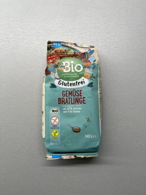dmBio burger od zobi i povrća 140g