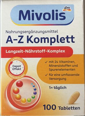 Mivolis depo tablete A-Z 100 kom.