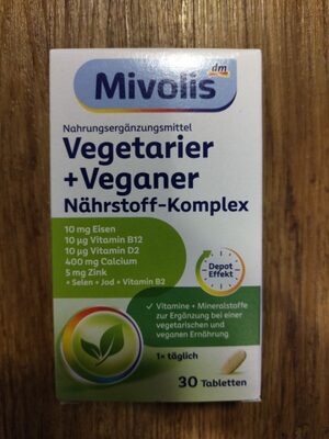 Mivolis depo tablete/vegan+veget 30 kom.