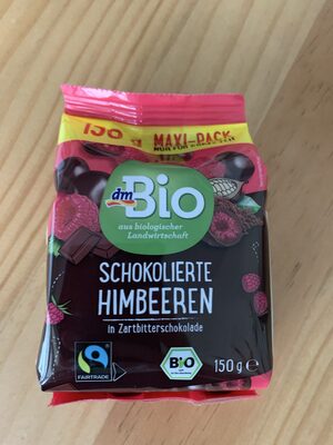 dmBio čoko. maline 150 g TT