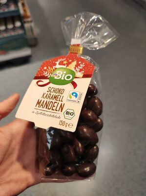 dmBio bademi/čokol. i karameli 130g