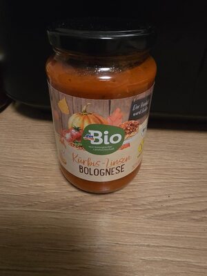 dmBio bolognese bundeva/leća 325 ml TT