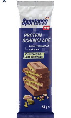 Sportness en. štanglica čokol./pist. 85g