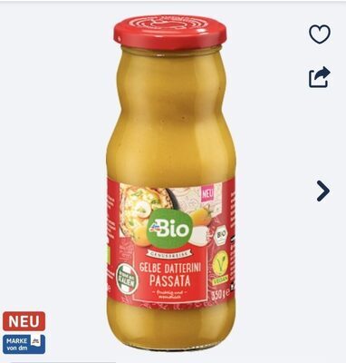dmBio pasir. žuta Datterini rajč. 350 g