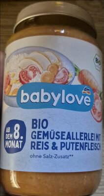 babylove EKO kaš. 8+ pov/riža/pur. 220 g