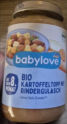 babylove EKO kaš. 8+ kr.gov. gulaš 220 g