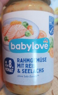 babylove kaš. 8+ pov./riža/losos 220 g