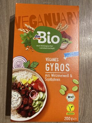 dmBio vegan. Gyros 200 g TT