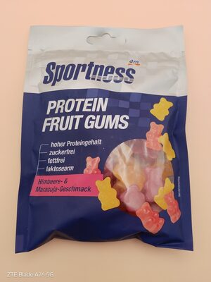 Sportness prot. gum. bom. 90 g