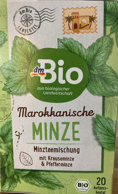 dmBio čaj marok. menta, 20x2 g