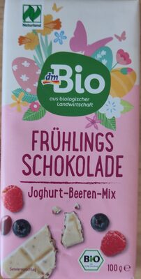 dmBio prolećna bela čokolada jogurt 100g