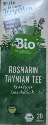 dmBio čaj od ružm/tim.20 f.v., 20x1.5 g