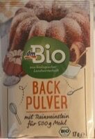 dmBio prašak za pecivo 68 g (4x17 g) T